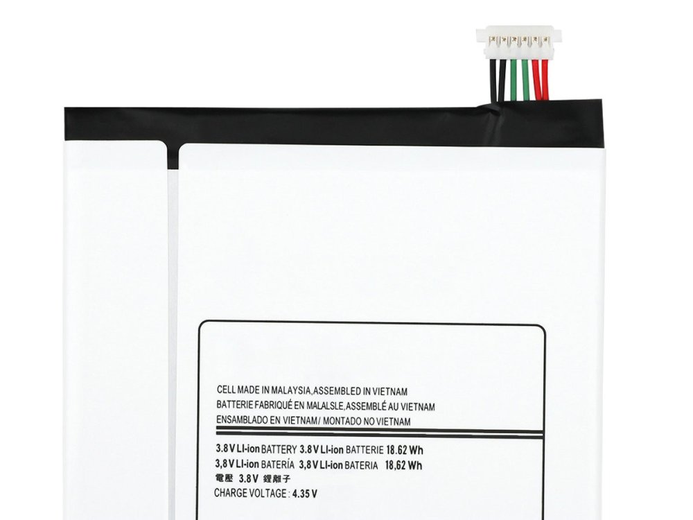 18.62Wh 4900mAh Samsung SM-T705 Accu Batterij