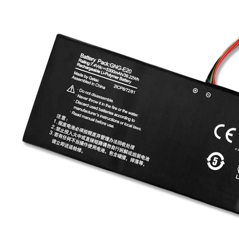 Accu Batterij Getac GNG-E20 5300mAh 39.22Wh