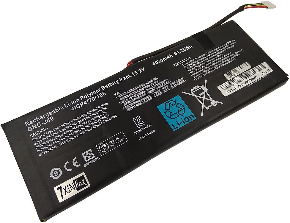 Accu Batterij Gigabyte P34F 4030mAh 61.25Wh