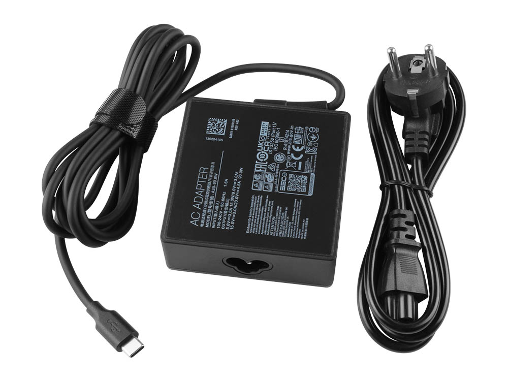 USB-C 90W HP Spectre 15-ch000 x360 Adapter + Gratis Koord