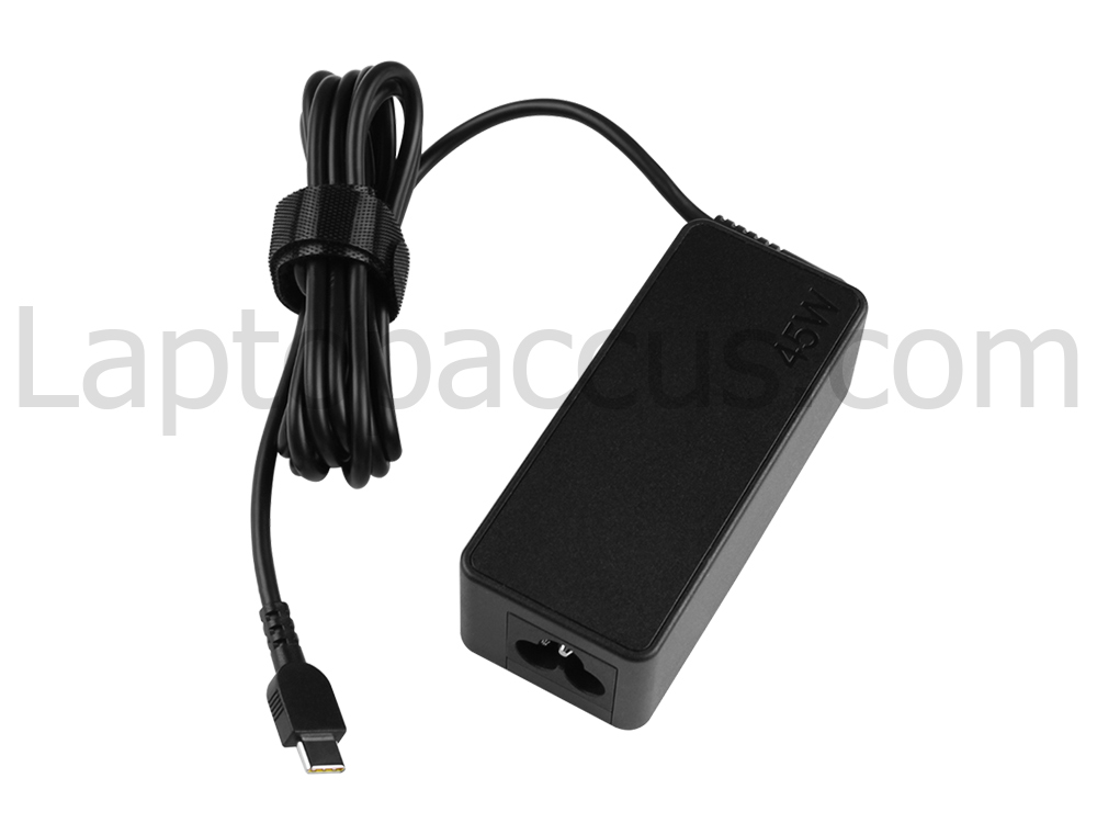 USB-C 45W Lenovo GX20N20876 Adapter Voeding Oplader + Gratis Koord