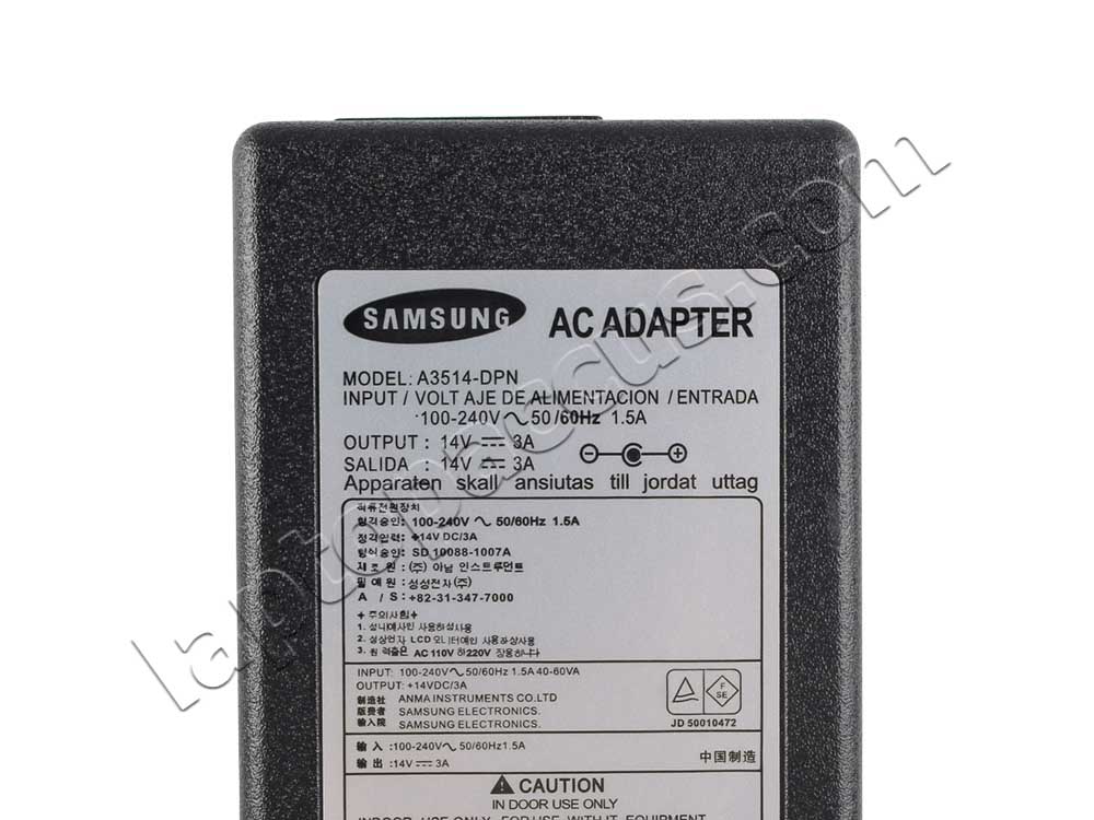 25W Oplader Samsung LS27E330 Monitor Adapter Voeding