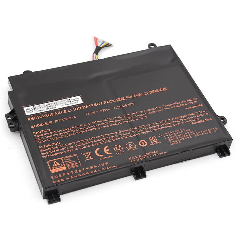 Accu Batterij Mifcom SG6 i7-GTX 1070 Premium(15.6)(P955ER) 3680mAh 62Wh